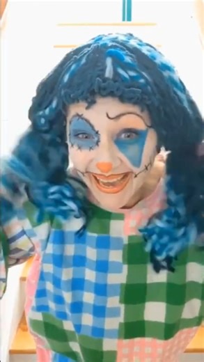 Thrift Flip: Patchwork Pillowcase Ragdoll Costume + DIY Yarn Wig