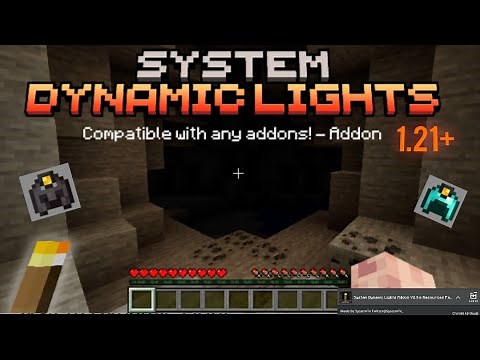 Addon đuốc phát sáng cầm tay trái có cả mũ gắn đuốc🔥 cho MINECRAFT 1.21+