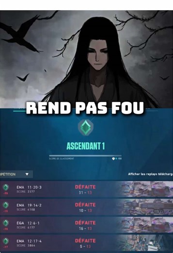 LoserQ ma rendu fou le jeu #valorant #valorantclips #valo