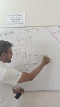 do while loop in C Programming ১০০% পরীক্ষায় আসবেই HSC ICT