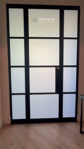 Smart Glass Doors with Instant Privacy