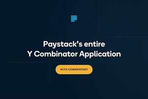 Paystack’s Y Combinator Application