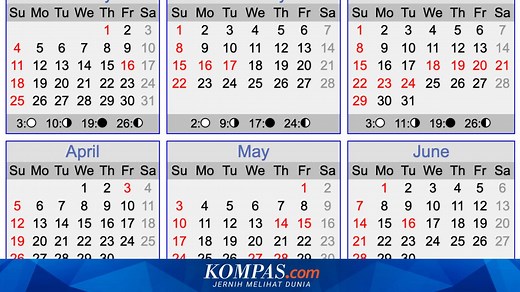 Kalender 2026 Lengkap dengan Tanggal Merah, Cuti Bersama, dan Long Weekend