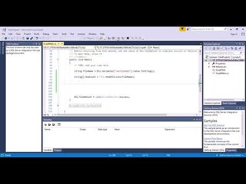 SSIS - Script Task - Check for data in File