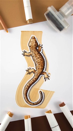 The campbell’s alligator lizard,