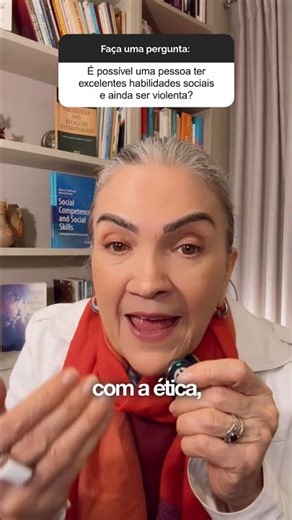 É possível uma pessoa ter excelentes habilidades sociais e ainda ser violenta?