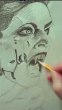 Vampire Speed Sketch #30 #drawing #sketching #speededup