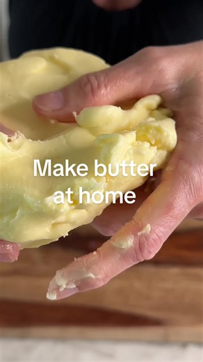 Easy Homemade Butter in 15 Minutes