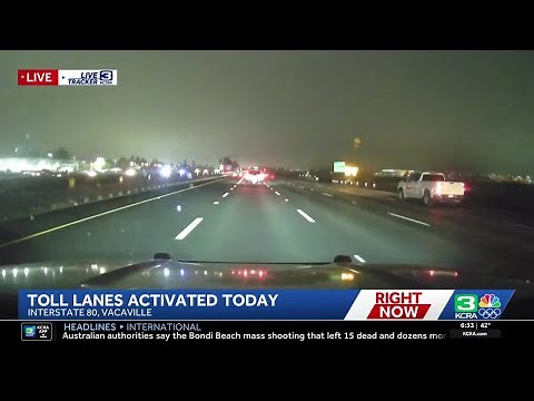 New express lanes open on I-80 in Solano County. How to take advantage of them