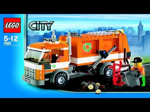 LEGO instructions - City - Traffic - 7991 - Garbage Truck