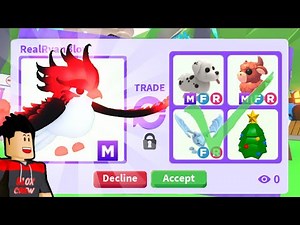 I Traded NEW Mega Frost Phoenix for INSANE OFFERS.. (Adopt Me)