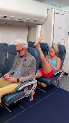 187K views · 484 reactions | Stuff you see on airplanes Rude passenger gets karma This video is a co production between network media productions and Laura Harwood #viral #omg #funny | Silly Skits & Sentimental Scenes | Facebook