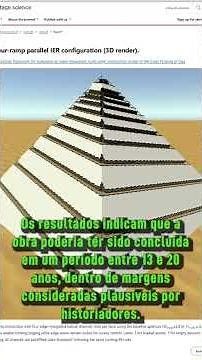 Simulations suggest a new explanation for the construction of the Egyptian pyramid.