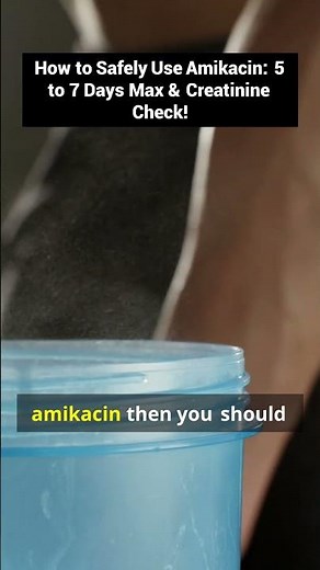 Unlock the Secrets of Safe Amikacin Use! 💉✨