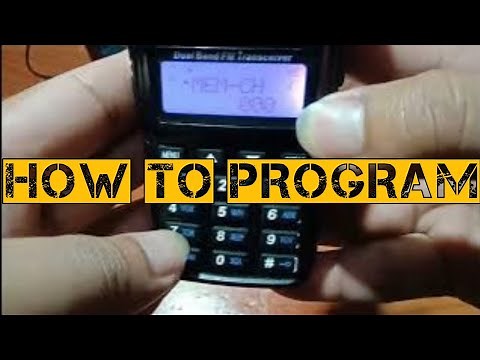 BAOFENG UV-82 HP HOW TO PROGRAM