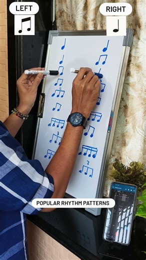 Popular Rhythm Patterns #music #trendingshorts #musictutorial #rhymes #pattern