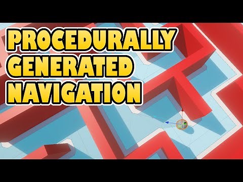 Navigation in a Procedurally Generated World | Unity NavMesh Surface and NavMesh Agent Explained