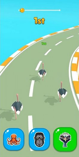 🐅🦒 Animal Racing 3D Game | Android Gameplay | #animalracing #shortsfeed