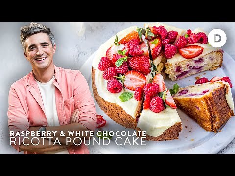 EASY Baking: Raspberry & White Chocolate Cake Recipe!