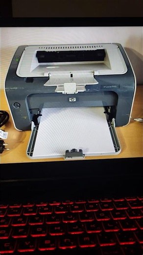 Тест лазерного принтера НР LaserJet P1102s