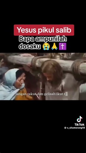 DI BALIK SALIB,, AMPUN DI TENGAH PENDERITAAN 😭🙏✝️#YesusMemikulSalib #AmpunanDosa