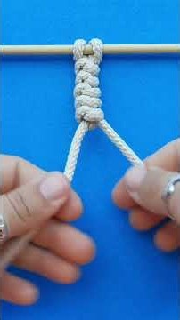 Learn This Beginner Macrame Knot in Under a Minute