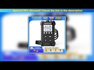 Limited MUCAR CDL20 Obd2 Scanner Diagnostic Tool Automotive full OBD2 Code Reader Check Engine DTC•