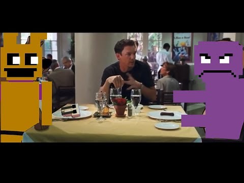 Purple guy meets live action purple guy (REAL)