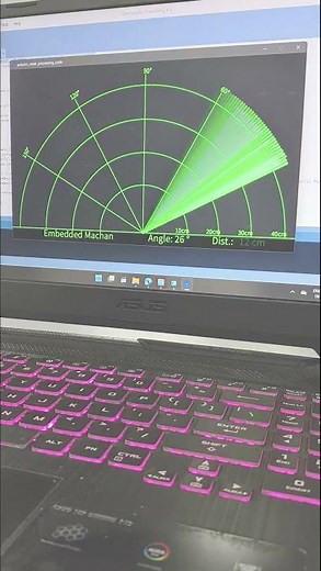DIY Arduino Radar System with Servo Motor - Real-Time Object Detection.