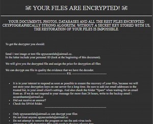 .SEGURO ransomware - cómo eliminarla