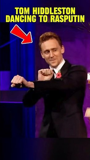 Tom hiddleston dancing to rasputin #rasputinsong #rasputin #tomhiddleston #entertainment #dance