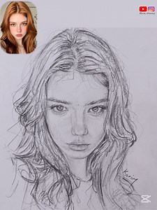 255K views · 4.7K reactions | Draw a full sketch using just ONE PENCIL ✏ . . #karim_drawing #onepenciltutorial #draw #drawing #sketch #sketchbook #loomis #loomismethod #art #artist #artgallery #sketching #drawthisinyourstyle #howtodraw #draweveryday #drawdaily #portrait #drawface #portraitdrawing #portraitartist #anatomy #anatomydrawing #anatomyart #drawingtutorial #drawart #pencil #pencildrawing #pencilart #pencilsketch #pencilsketches | One pencil drawing | Facebook