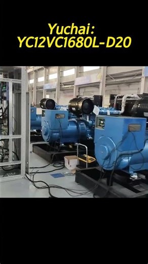 Testing 3 Sets 1000KW Yuchai Diesel Generators in Parallel | YC12VC1680L-D20 & Stamford Alternator