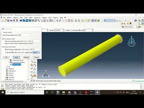 Rotary Friction Welding (RFW) process simulation in Abaqus