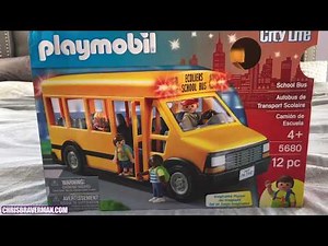 Playmobil - School Bus : Unboxing & Review