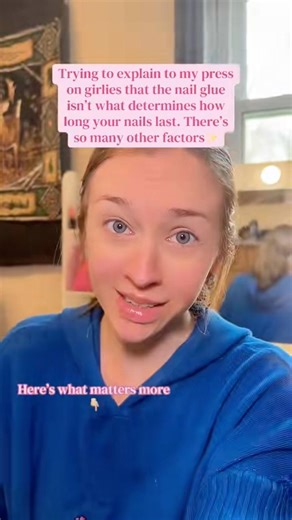 Nail Glue Isn’t the Secret 👀 THIS Is What Actually Makes Press-Ons Last 2+ Weeks