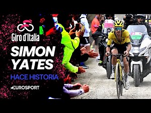SIMON YATES REDEEMS HIMSELF AND MAKES HISTORY | STAGE 20 OF THE 2025 GIRO ITALIA | VIDEO SUMMARY ...