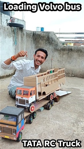 Offroading trucks Remote control working | Rc Bus Loaded #ytshorts #diy #shorts #trending 🔥🔥