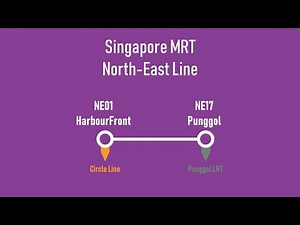 【Singapore MRT/新加坡地铁】North-East Line Route Announcement 东北线路线广播