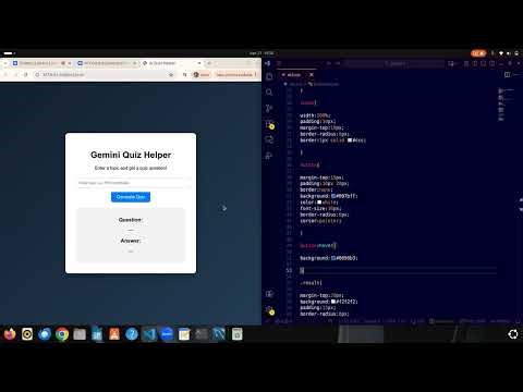 AI Quiz Helper Project