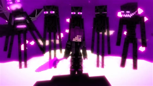 VILLAIN Song by KDA MinecraftAnimation Evelina_1080pFH