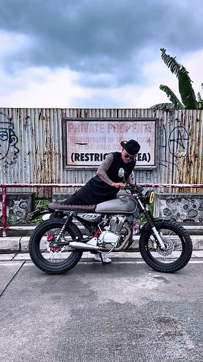 Honda TMX 125 Scrambler Build Concept with Disc Brake Upgrade