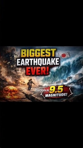 The Biggest Earthquake Ever Recorded! 😱🌍 (9.5 Magnitude)