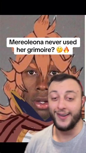 Meaty Melo | Anime Creator on Instagram: "Mereoleona never used her grimoire? 🤔🔥"