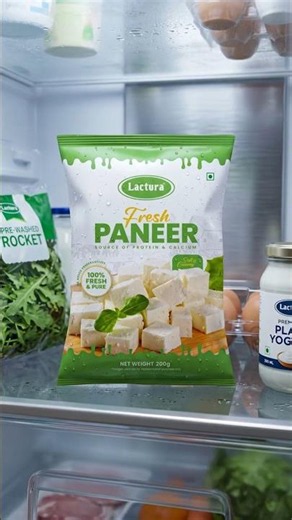 Paneer Packaging Design in Adobe Illustrator | Food Packaging Design
