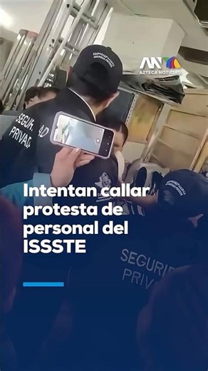 Caos en Pachuca: Guardia privada agrede a médicos del ISSSTE durante protesta en Hidalgo