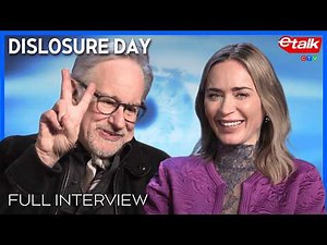 Emily Blunt thinks Stephen Spielberg is making alien propaganda | 'Disclosure Day' Interview