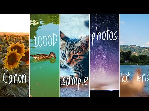 CANON 2000D KIT LENS 18-55mm SAMPLE PHOTOS | Is it good?