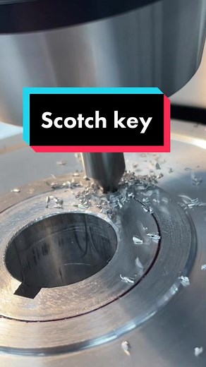 How to Make a Strong Scotch Key for High-Pressure Machinery