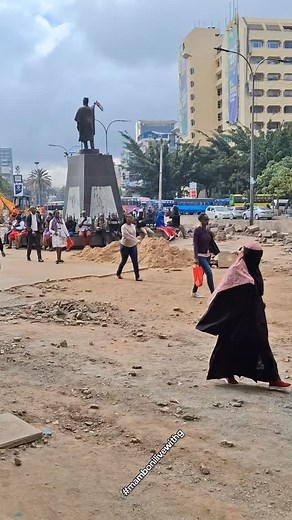 All the old cabros are lined up on the side Archives upgrades officially kicking in. Nairobi is shifting! 🚧✨ #mambonilivewithg #NairobiUpdates #Archives #CityUnderConstruction #UrbanChange #nairobikenya | Mambo Ni Live